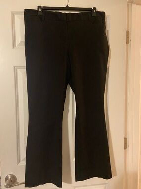 New York & Company Black Straight-Leg Dress Pants